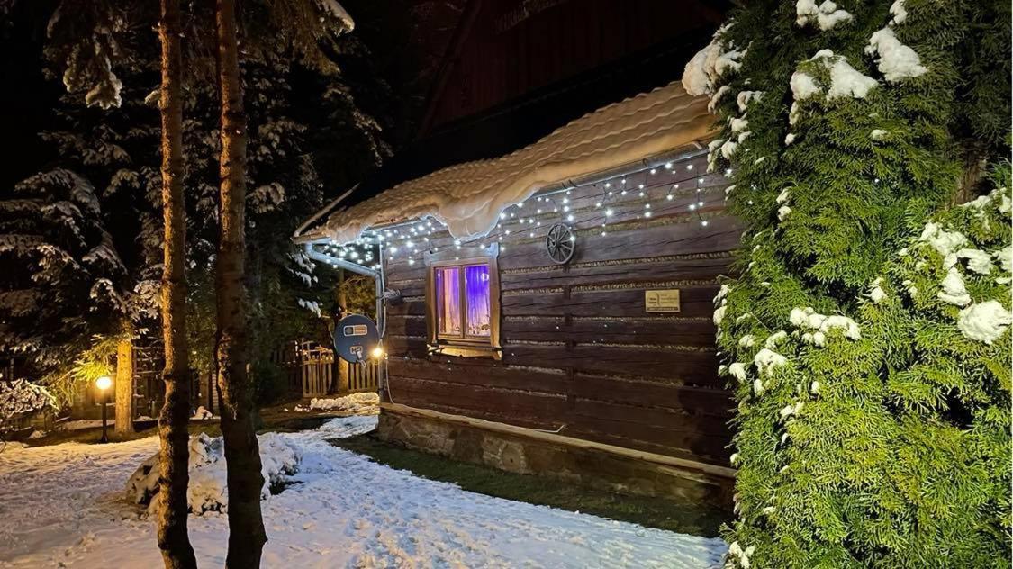 Goralska Czarcia Chata Pod Jalowcem Stryszawa Exterior foto